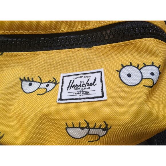 Universal Studios The Simpsons X HERSCHEL Lisa Fourteen Fanny Pack Crossbody Bag - Picture 2 of 9